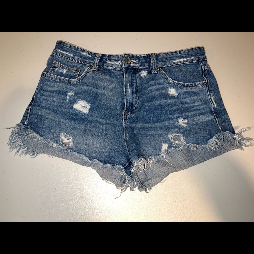 NWOT Free People Cut Off Jean Shorts
